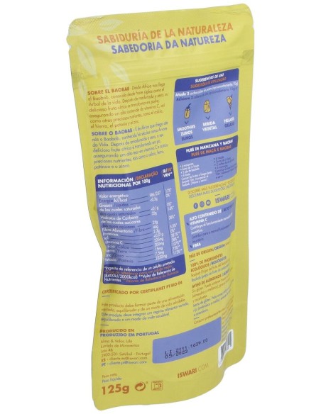 Baobab Superalimento 125Gr. Bio