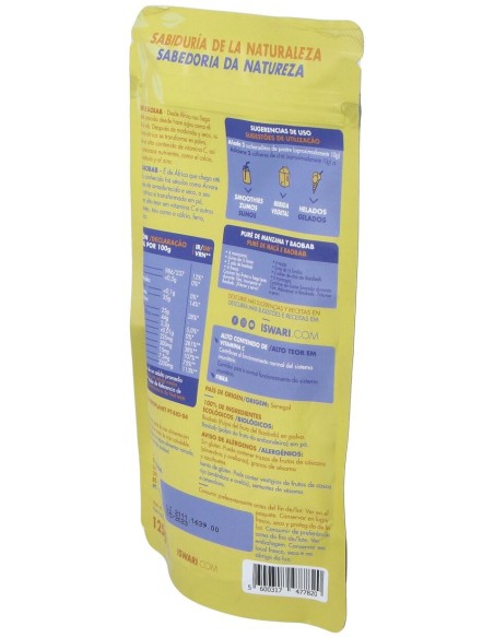 Baobab Superalimento 125Gr. Bio