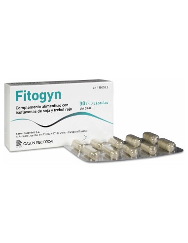 Fitogyn Menopausia, 30 Cápsulas