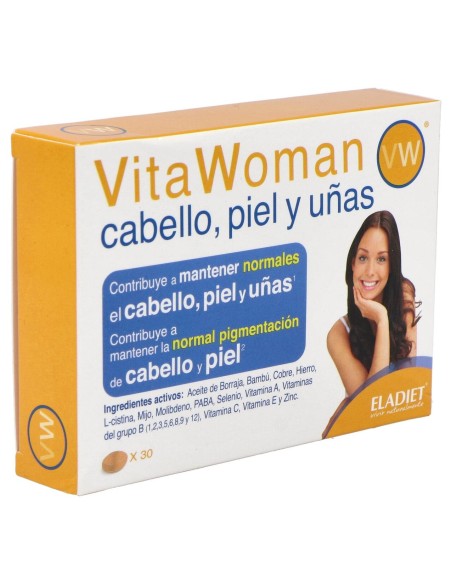 Vita Woman Cabello Piel Y Uñas 30Comp.