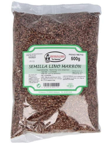 Intracma Linaza Semilla Marron 500 G