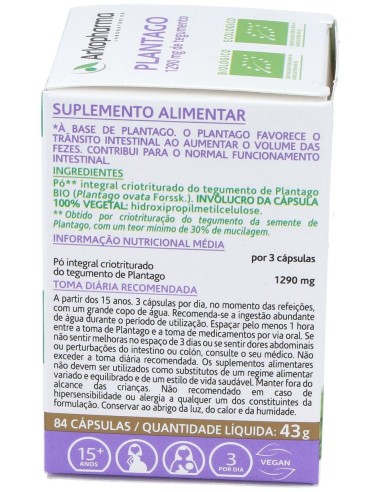 Plantago 84Arkocapsulas. Bio