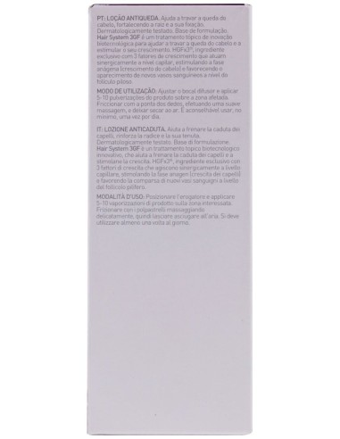 Martiderm Hair System 3Gf Loción Anticaída Unisex, 100 Ml