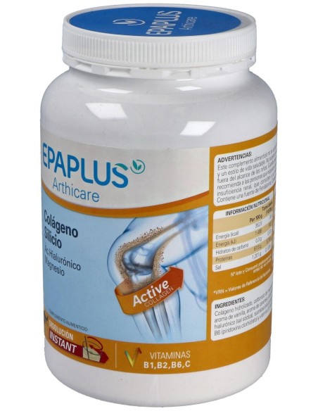 Epaplus Silicio+Colag+A.Hialur+Mg Vainilla 30Dias