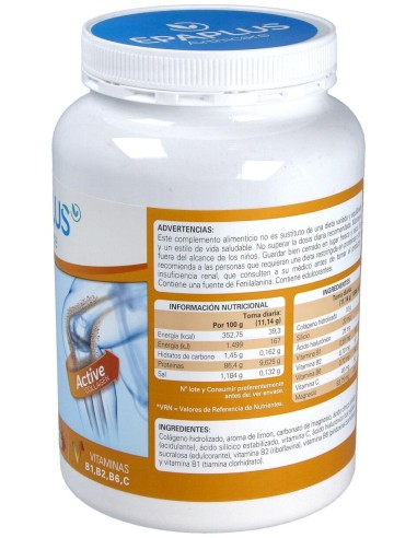 Epaplus Silicio+Colag+A.Hialur+Mg Limon 30Dias