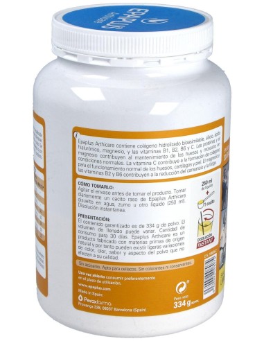 Epaplus Silicio+Colag+A.Hialur+Mg Limon 30Dias