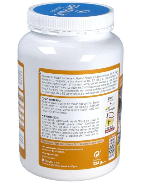 Epaplus Silicio+Colag+A.Hialur+Mg Limon 30Dias