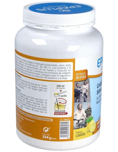 Epaplus Silicio+Colag+A.Hialur+Mg Limon 30Dias