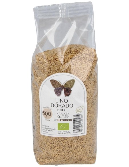 Semillas De Lino Dorado 500Gr. Eco