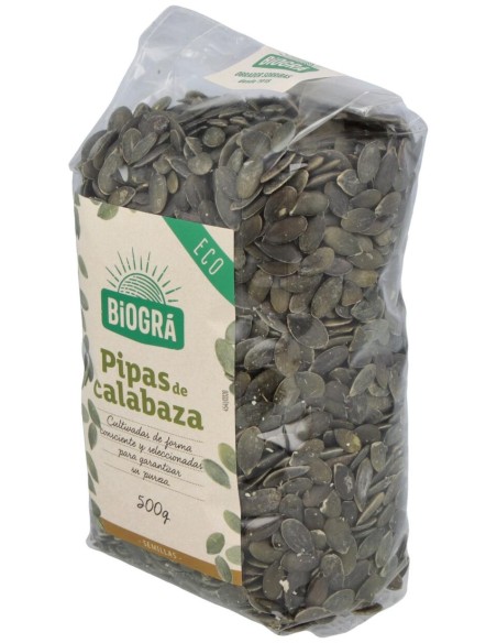 Biogra Calabaza Semillas Pipas Bio 500G