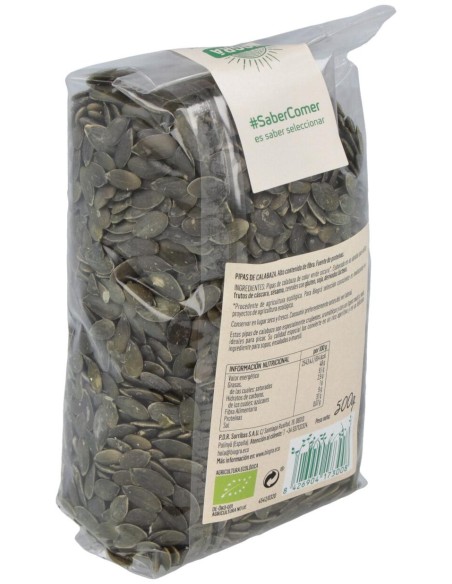 Biogra Calabaza Semillas Pipas Bio 500G