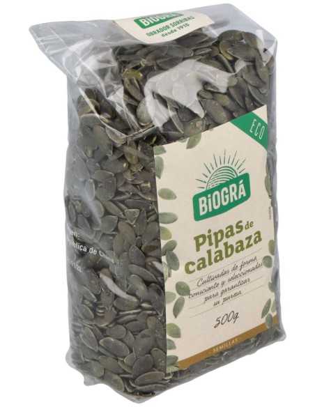 Biogra Calabaza Semillas Pipas Bio 500G