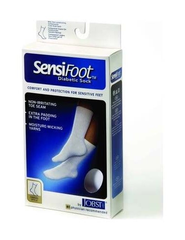 Sensifoot Calcetines Pie Diabético Compresión Normal Talla Xl, 2 Uds