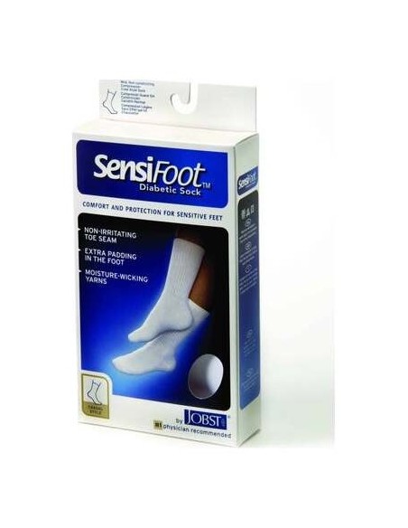 Sensifoot Calcetines Pie Diabético Compresión Normal Talla Xl, 2 Uds