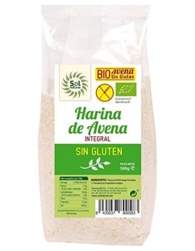 Harina De Avena Integral 500Gr. Bio Sg
