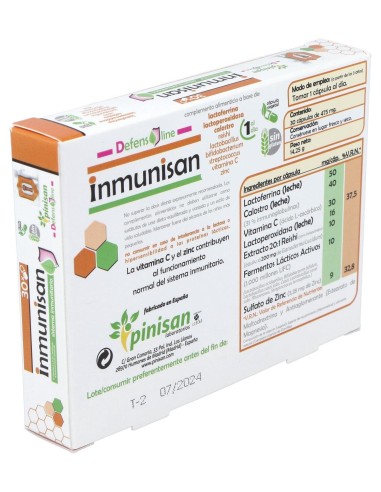 Pinisan Inmunisan 30Cáps