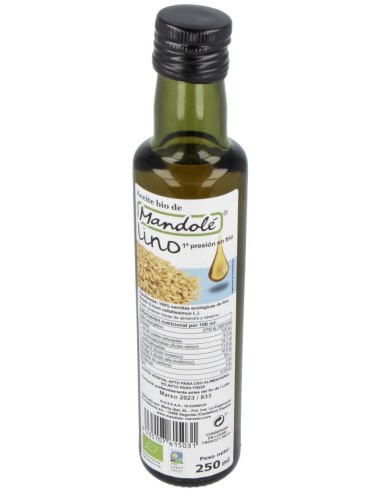 Mandole Aceite De Lino Bio 250Ml