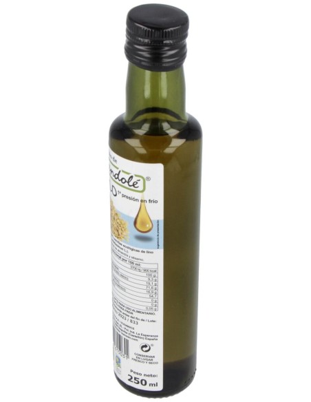 Mandole Aceite De Lino Bio 250Ml