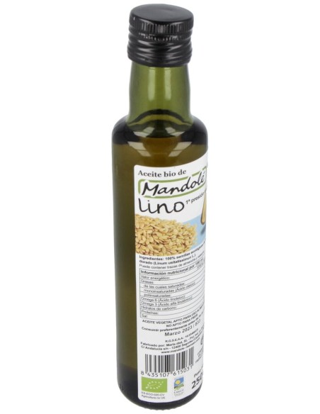 Mandole Aceite De Lino Bio 250Ml