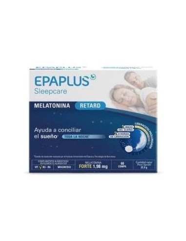 Epaplus Sleepcare Melatonina Pura Retard 60Comp.