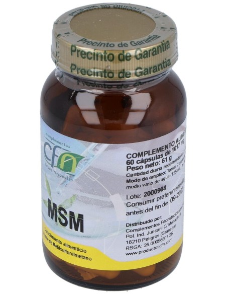 Msm 1000 Metilsulfonilmetano 60Cap.