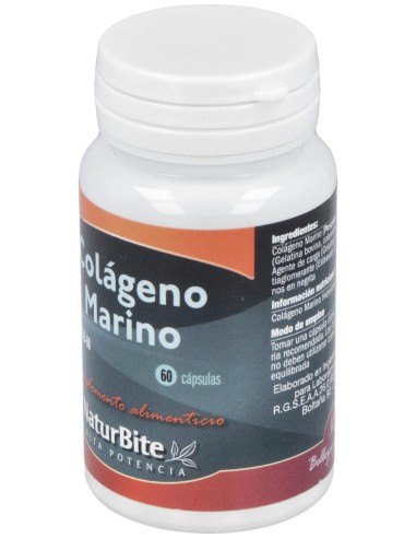 Colageno Marino 400Mg. 60Cap.