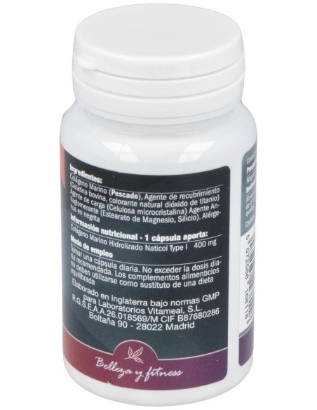 Colageno Marino 400Mg. 60Cap.