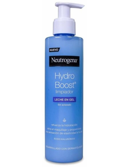 Neutrogena Hydro Boost Leche Limpiadora Hidratante En Gel, 200 Ml