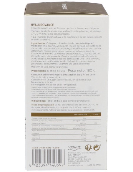 Hyalurovance 15Sticks