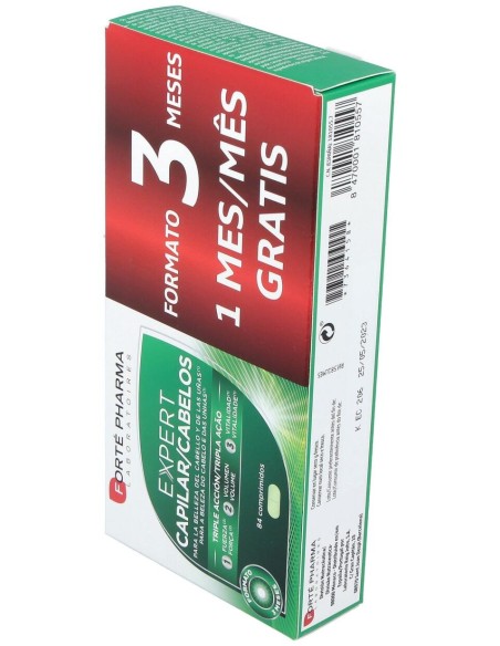 Forté Pharma Expert Capilar, 84 Uds