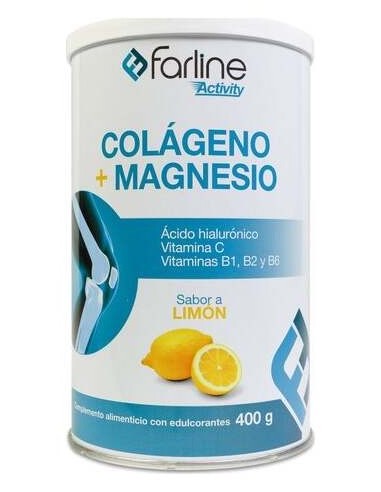 Farline Activity Colágeno Y Magnesio Sabor Limón, 400 G