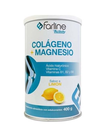 Farline Activity Colágeno Y Magnesio Sabor Limón, 400 G