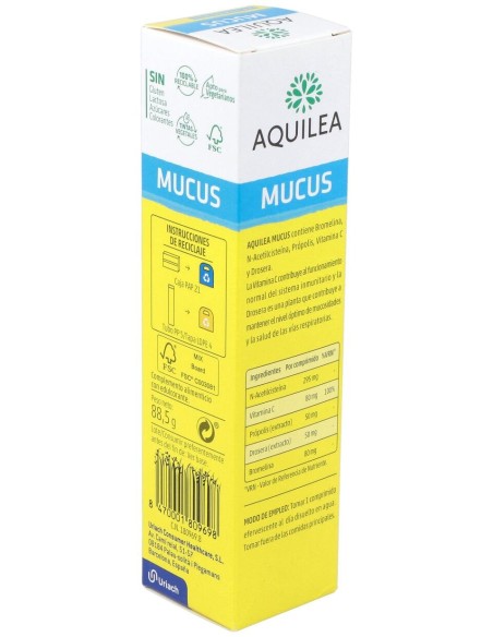Aquilea Mucus 15 Comp Efervescentes