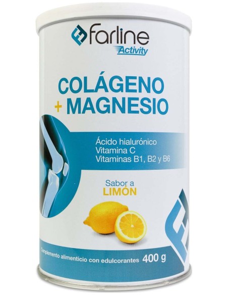 Farline Activity Colágeno Y Magnesio Sabor Limón, 400 G