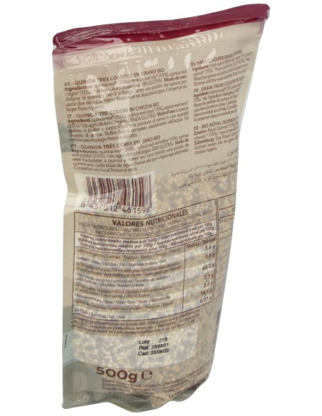 Quinua Real Quinoa Tres Colores 500G