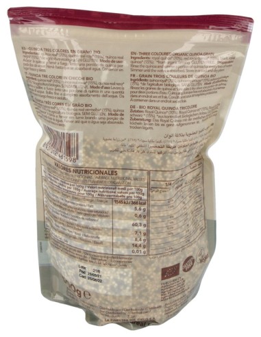Quinua Real Quinoa Tres Colores 500G