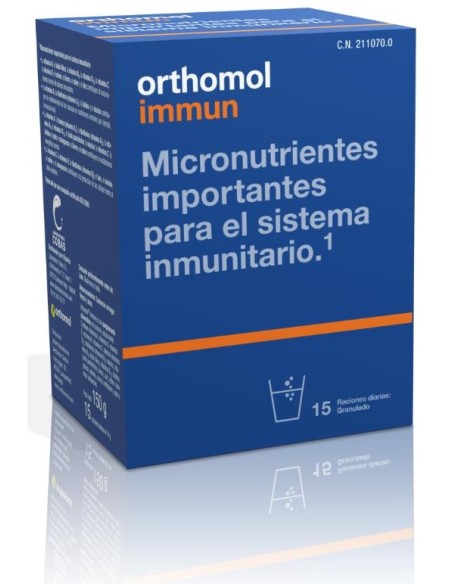Orthomol Immun 15Sbrs.Granulado