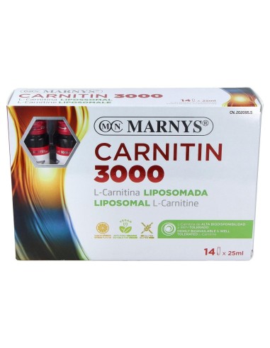 Carnitin 3000 Liposomada 14Viales