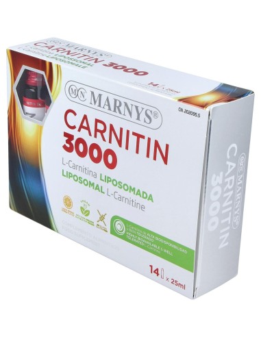 Carnitin 3000 Liposomada 14Viales