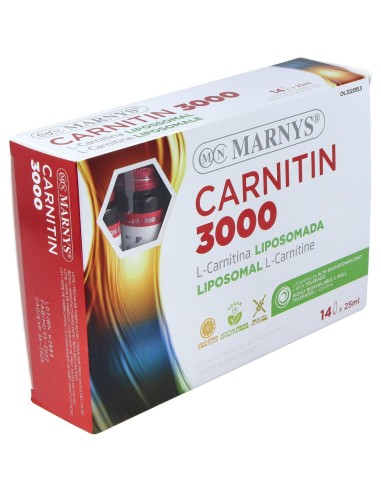 Carnitin 3000 Liposomada 14Viales