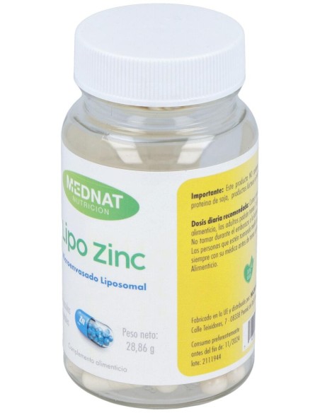 Lipo Zinc 60Cap.