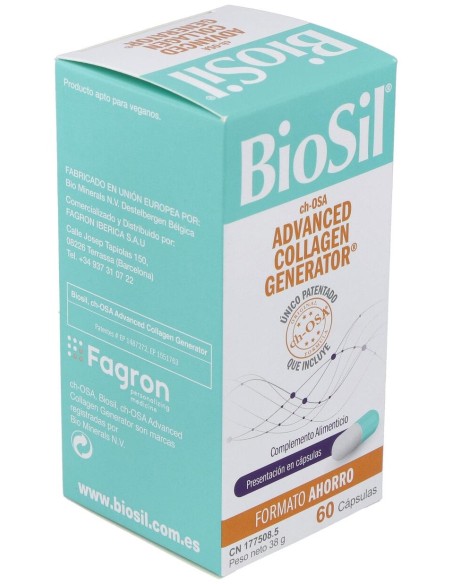 Biosil Generador De Colageno 60Cap.