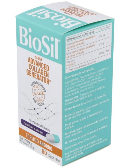 Biosil Generador De Colageno 60Cap.