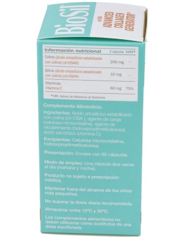 Biosil Generador De Colageno 60Cap.