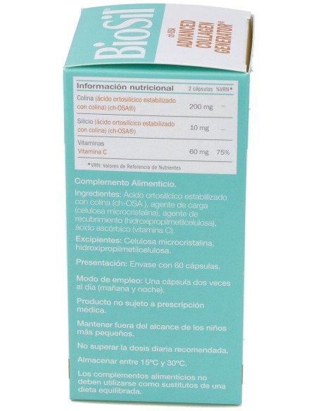 Biosil Generador De Colageno 60Cap.