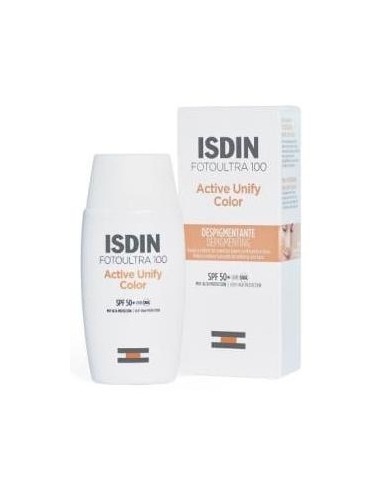 Isdin Fotoultra 100 Active Unify Color Despigmentante Spf50+ 50Ml