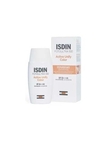 Isdin Fotoultra 100 Active Unify Color Despigmentante Spf50+ 50Ml