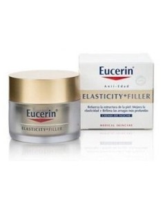 Eucerin Hyaluron-Filler + Elasticity Crema De Noche, 50 Ml