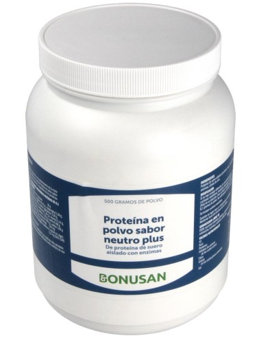Proteina Sabor Neutro Polvo 500Gr.
