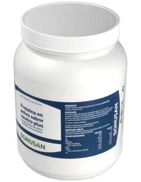 Proteina Sabor Neutro Polvo 500Gr.